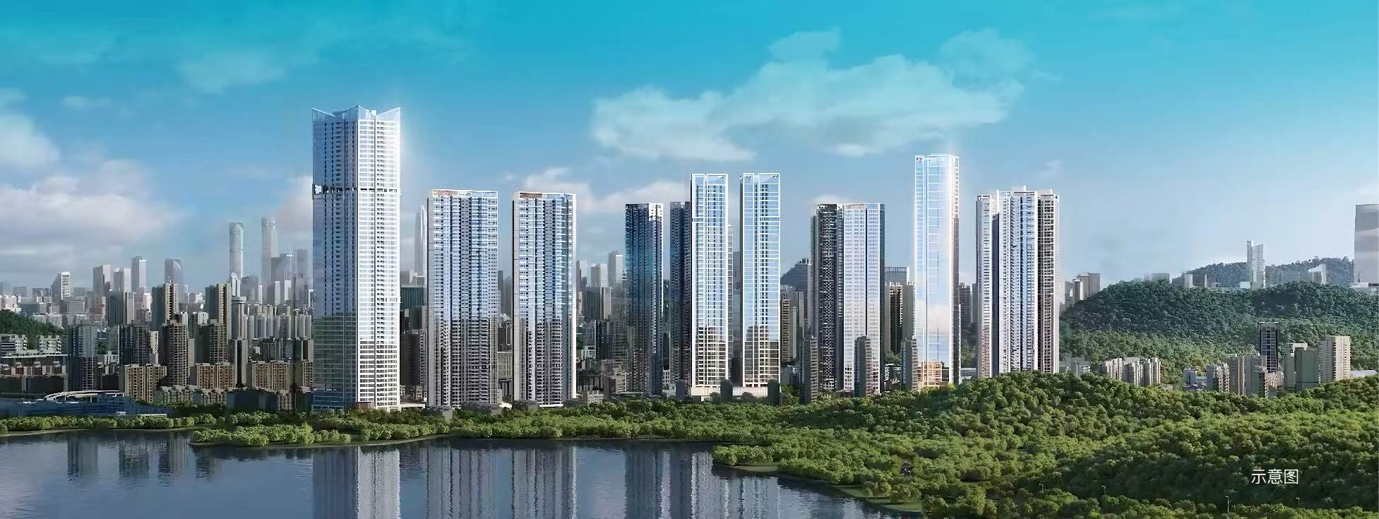 罗湖布心，超级王炸，京基天韵府｜低价格带装修公寓