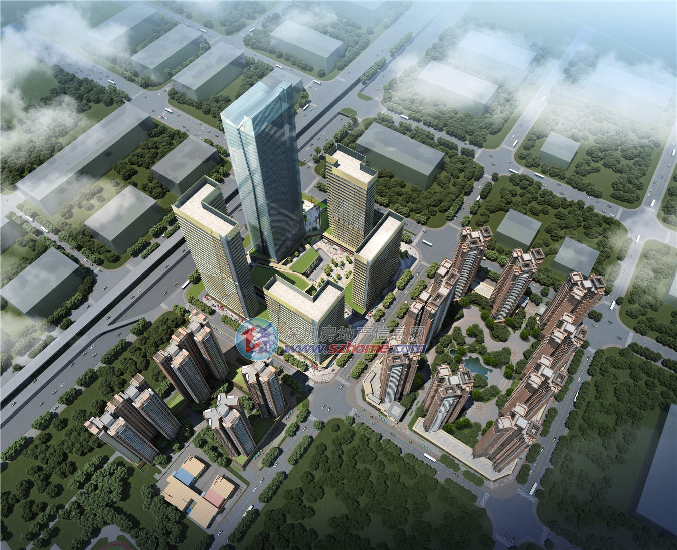深圳楼盘实景图 - 商置网