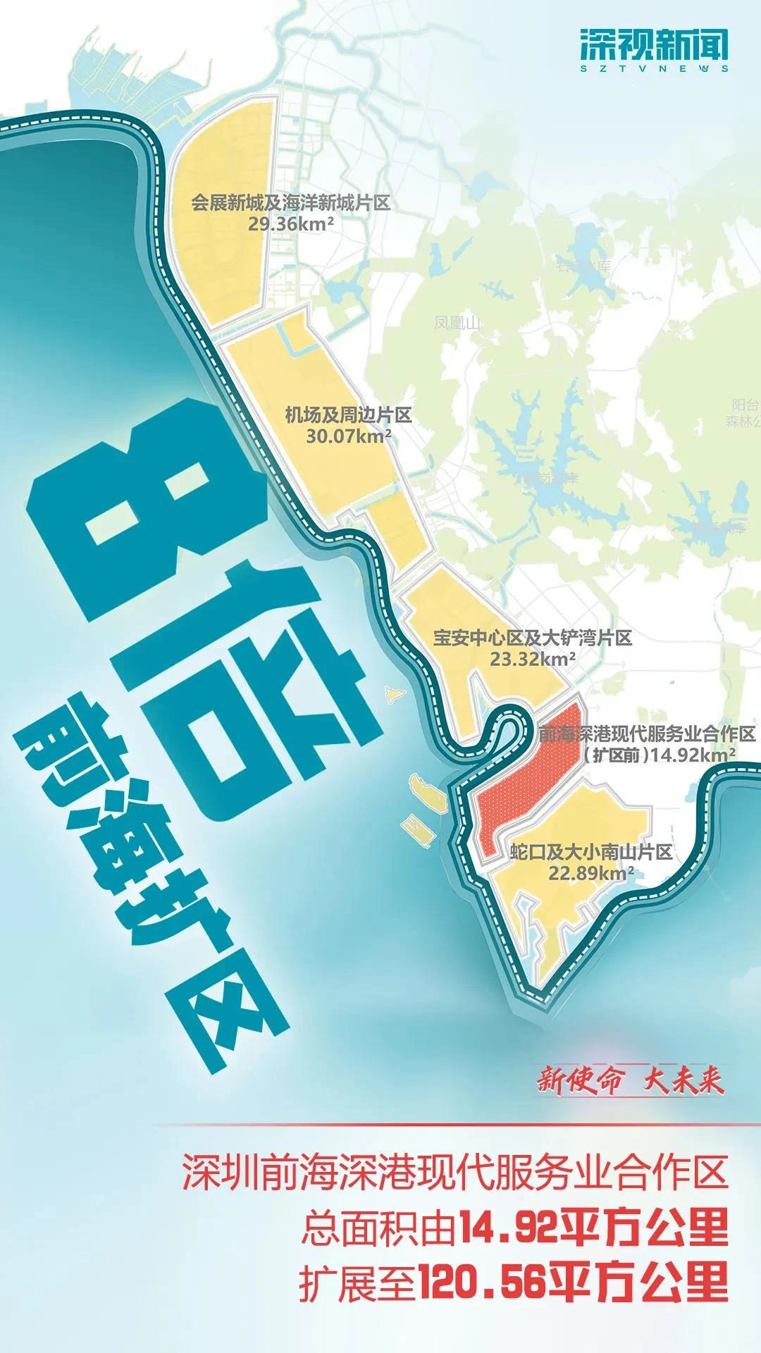 重磅，前海深港合作区总规印发！五区这样定位，未来发展蓝图来了(图7)