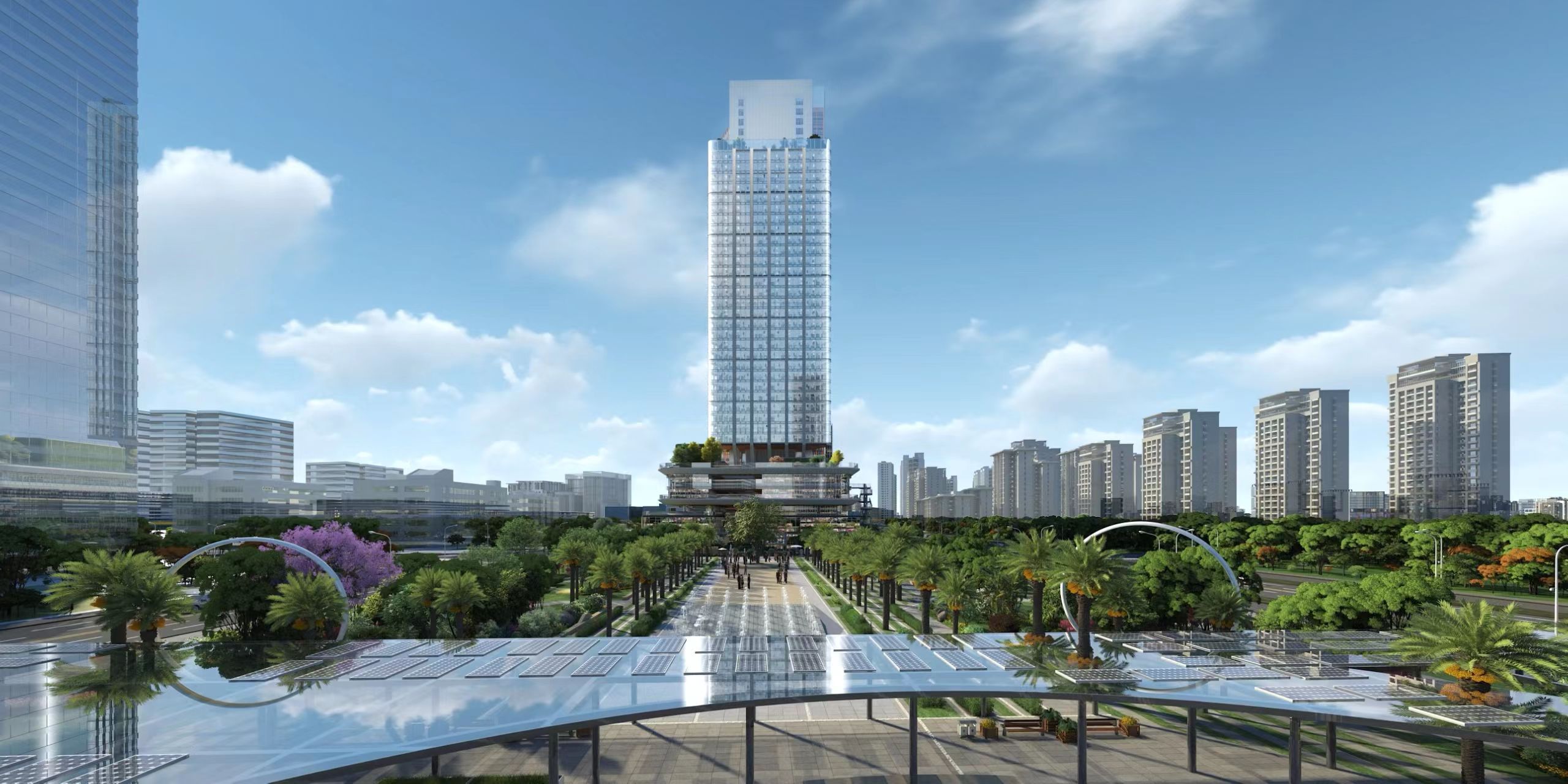 河套壹号 建面约11万㎡科创生态·总部办公空间，楼盘详情 售楼处(图15)