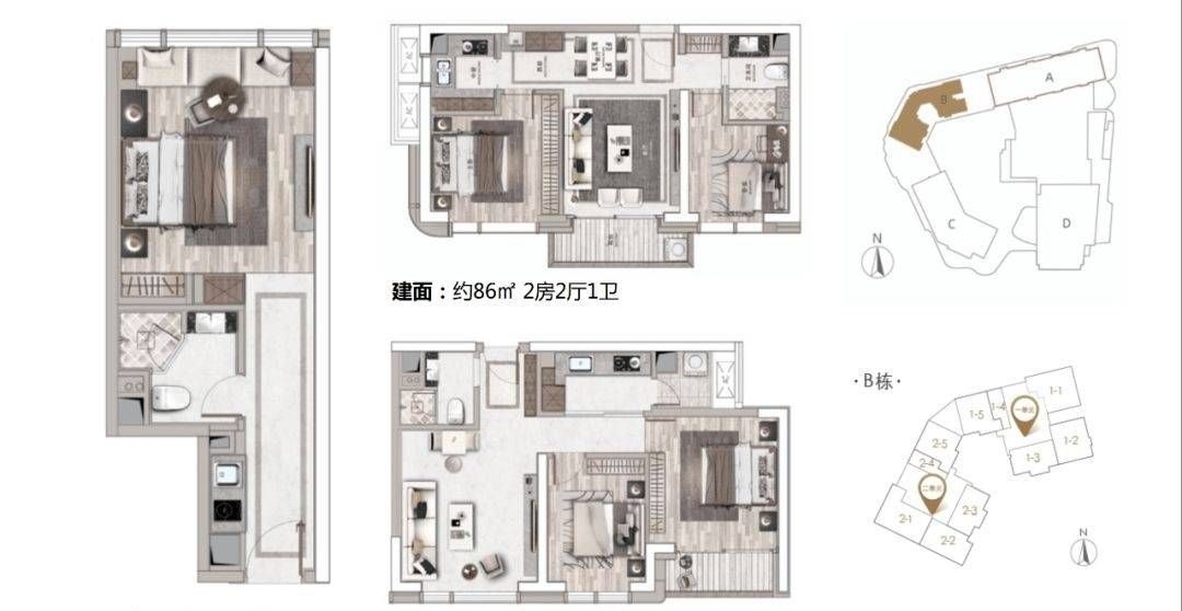 岁宝壹品户型图（深圳福田）岁宝壹品价格-最新优惠折扣-学校(图4)