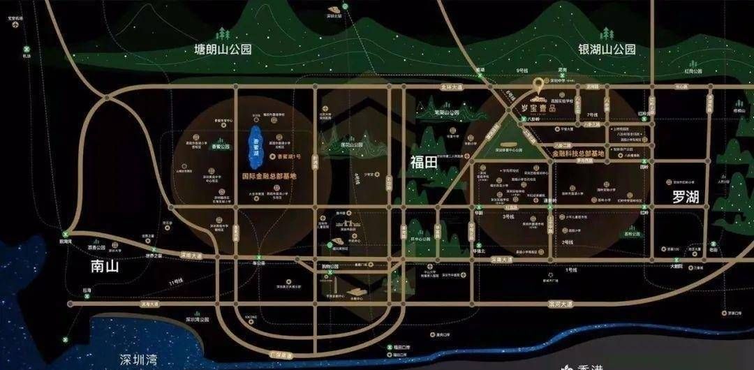 岁宝壹品户型图（深圳福田）岁宝壹品价格-最新优惠折扣-学校(图20)