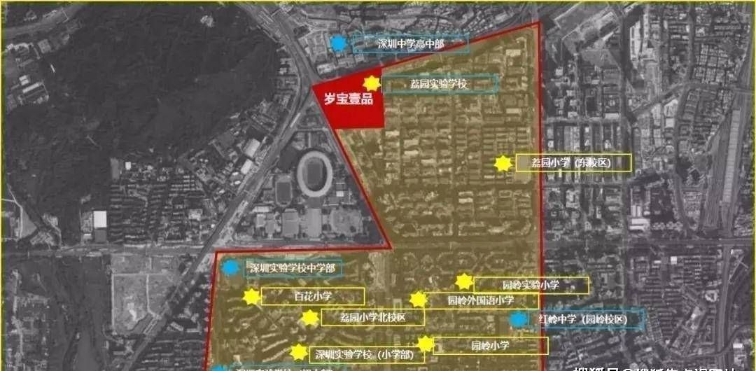 岁宝壹品户型图（深圳福田）岁宝壹品价格-最新优惠折扣-学校(图32)