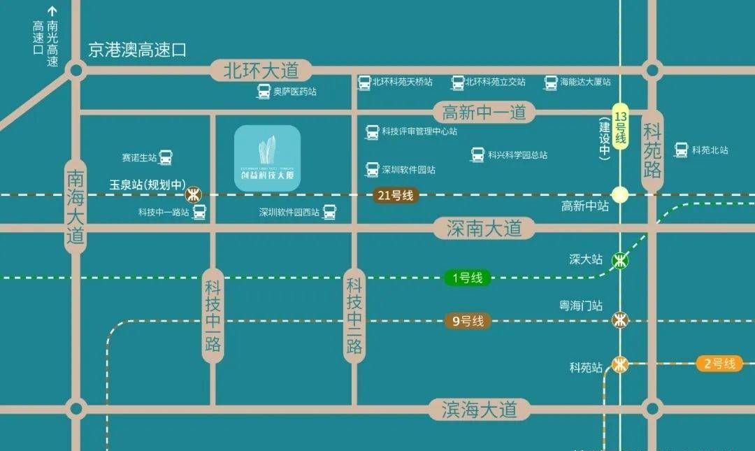 深圳南山创益科技大厦写字楼(图4)