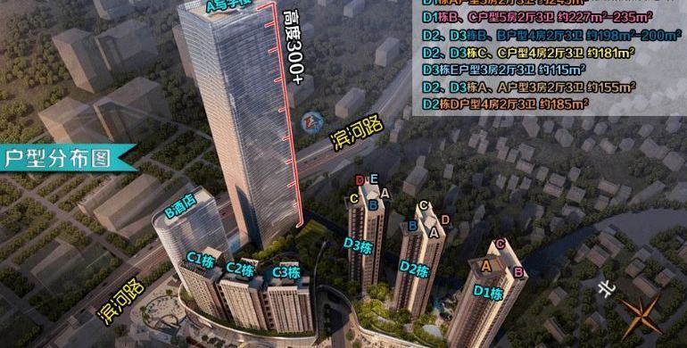 京基滨河时代大厦 物业直租 车公庙写字楼 福田办公室出租(图6)