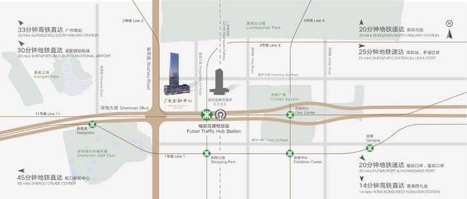 【广电金融中心】 福田中心区,全新一手写字楼租赁(图4)