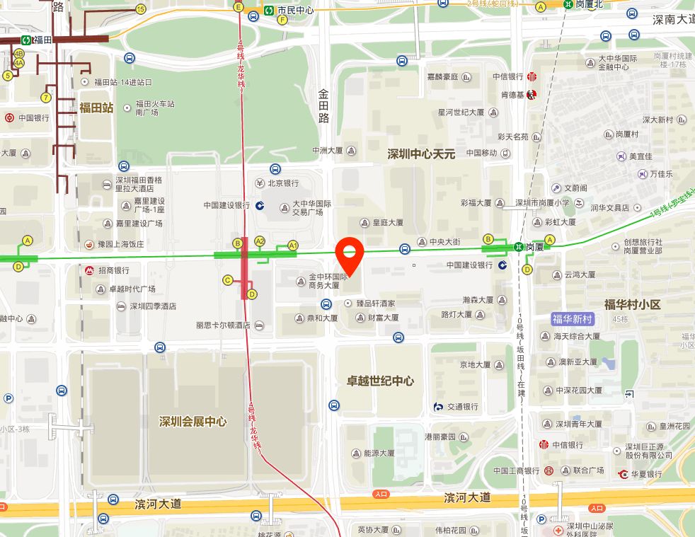 深圳市现代国际商务大厦写字楼出租(图8)
