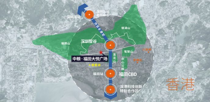 福田整栋总部写字楼，独立冠名，地铁口(图3)