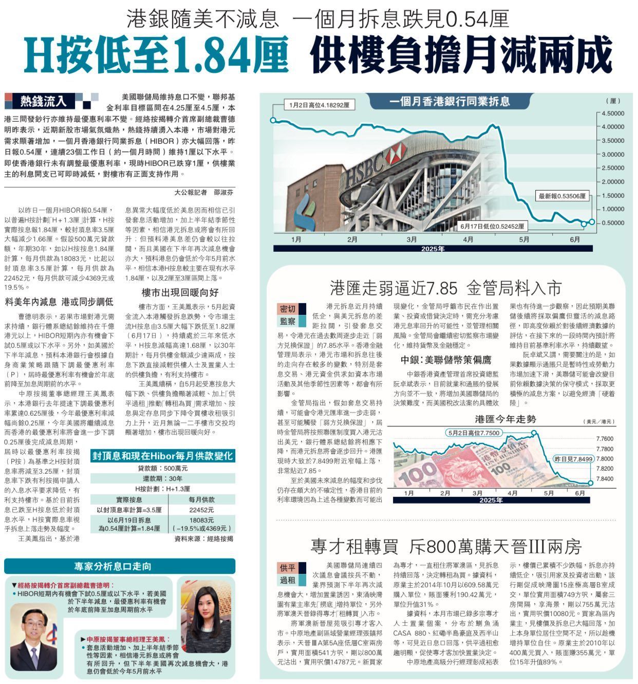 香港按息降，供楼负担轻，购房热要来了？(图2)